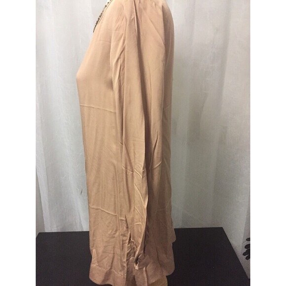 Elizabeth & James Women's Dress Tunic Embellished Beige Size Small NWT $395 - Picture 5 of 8